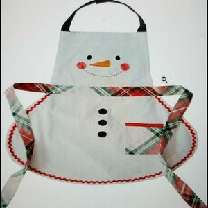 Children’s snowman apron